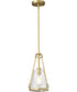 Valentine 1-Light Pendant Vintage Brass