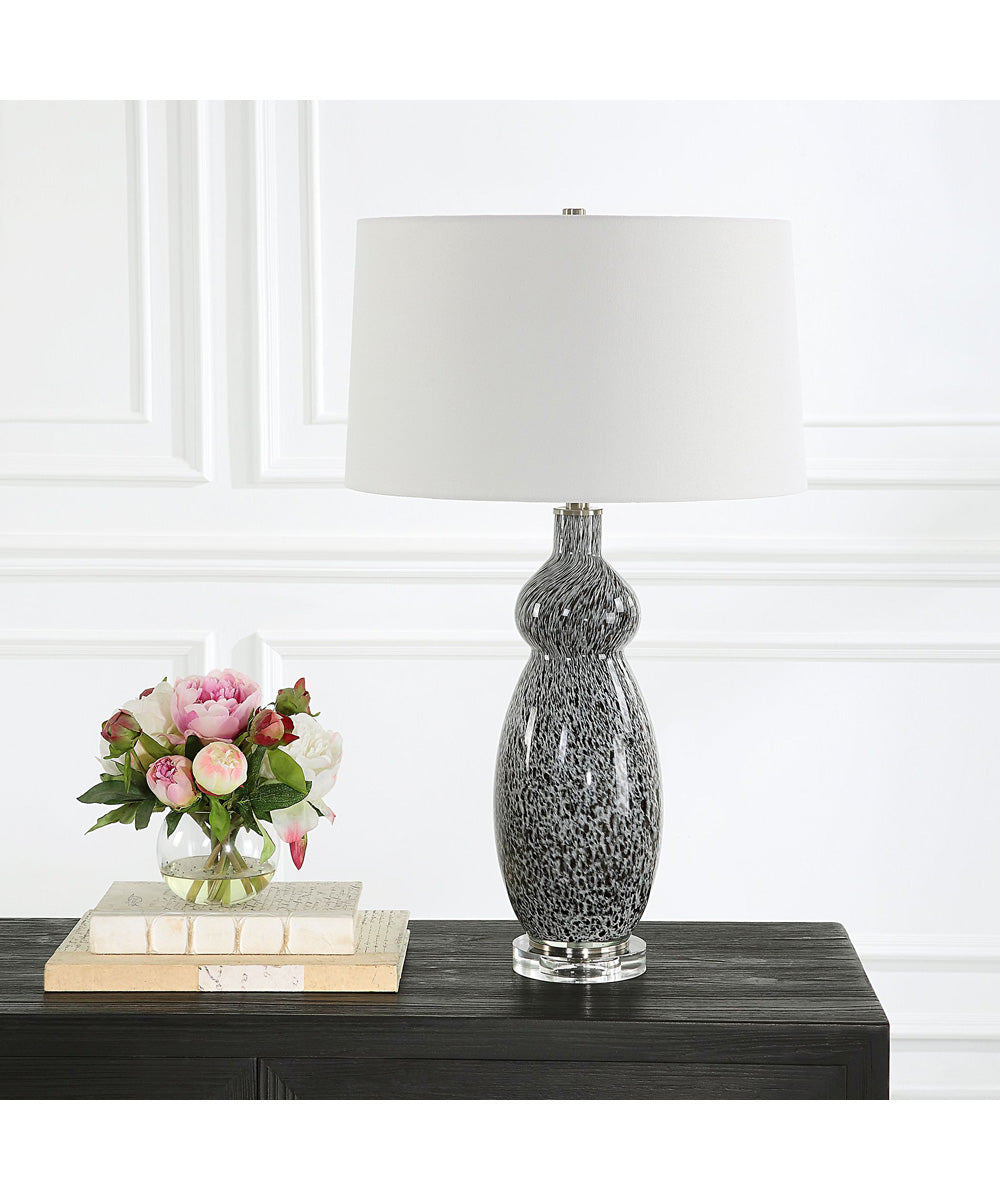 Velino Curvy Glass Table Lamp
