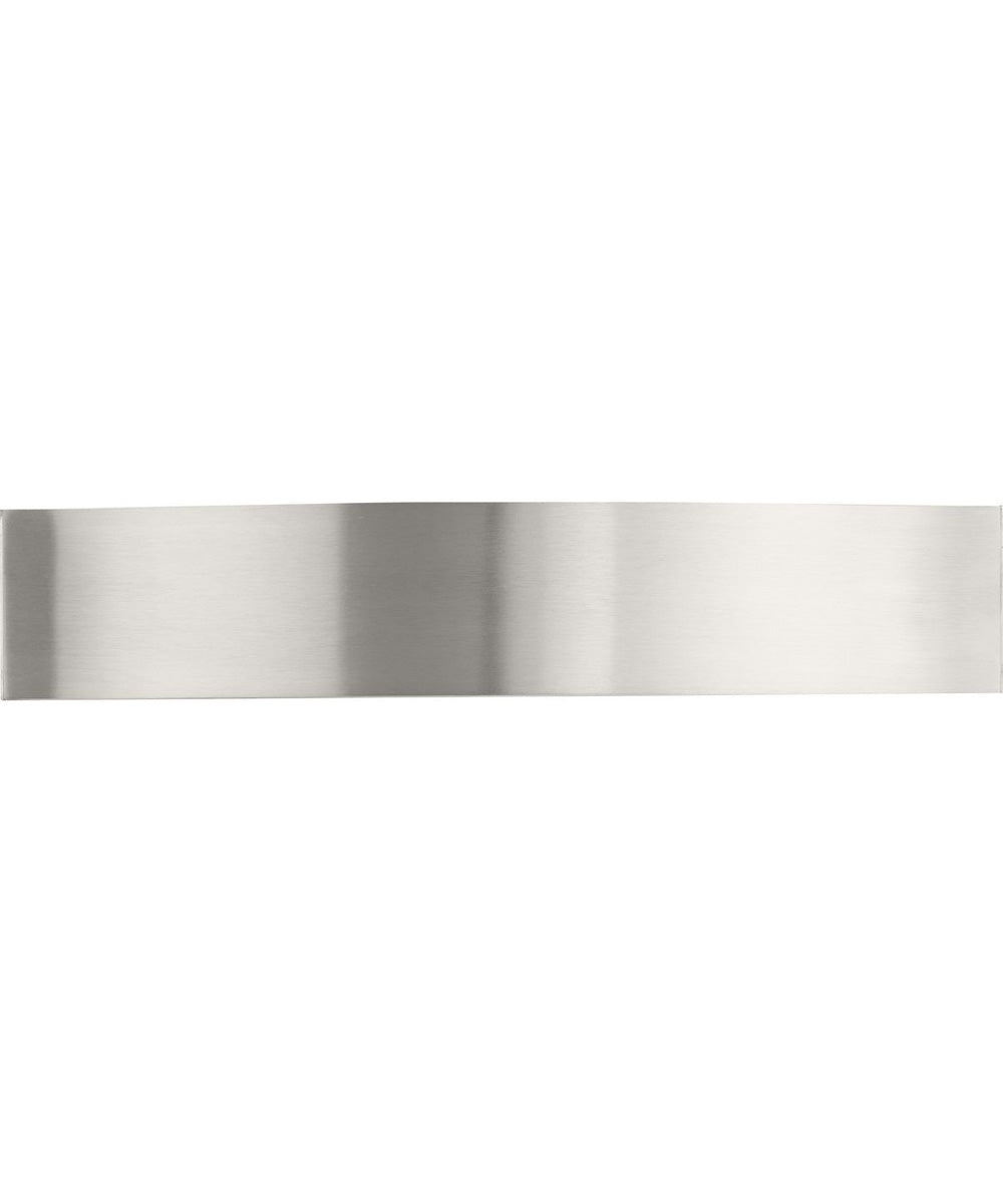 Curvity LED 24 in. Modern 3CCT Integrated LED Linear Vanity Light Brushed Nickel