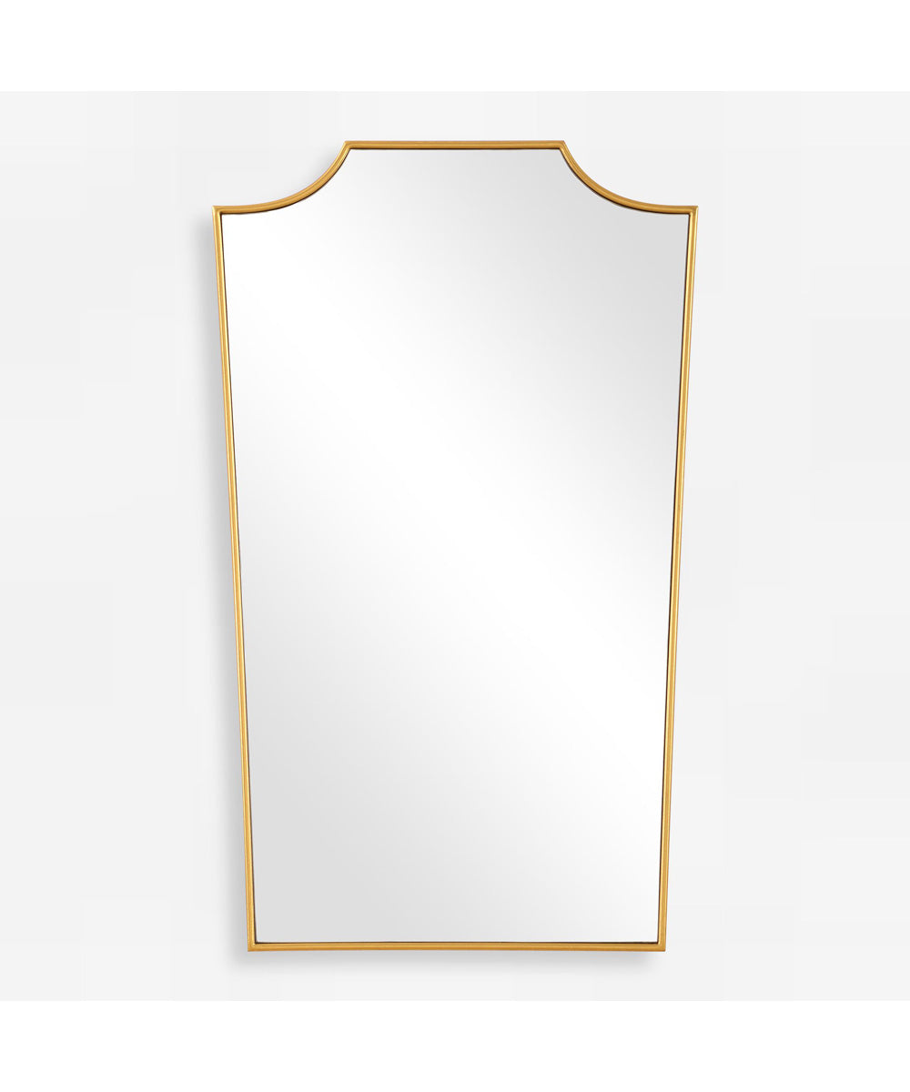 Demure Antique Gold Mirror
