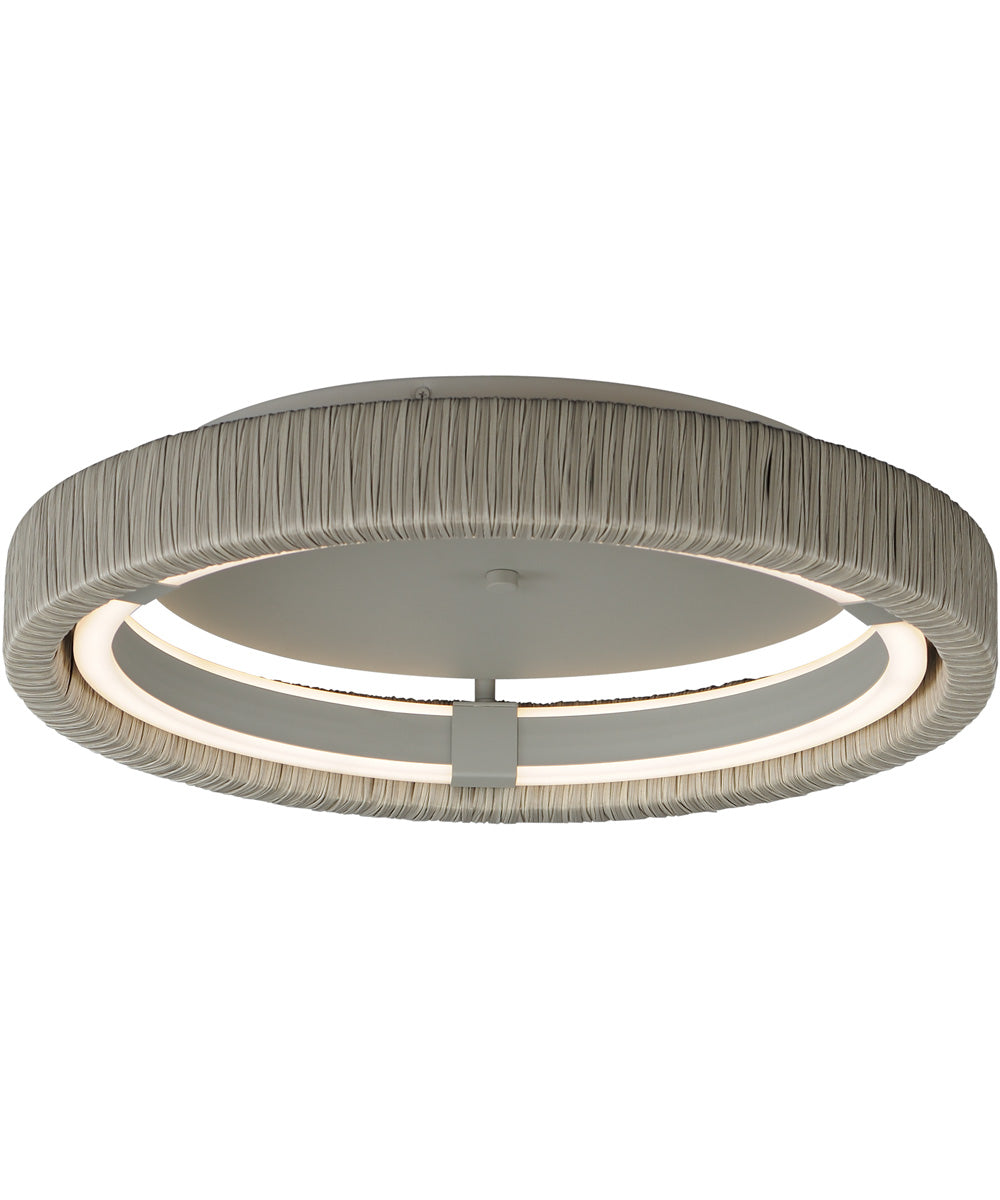 Kaia 20 inch LED Semi-Flush Mount - 5CCT Gray