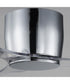 Aeris 52 inch 3-Blade Hugger Fan Polished Chrome