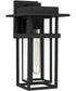 Morgan 1-light Outdoor Wall Light Earth Black