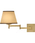 Sonia 1-Light Medium Task Light Sconce in Lacquered Brass