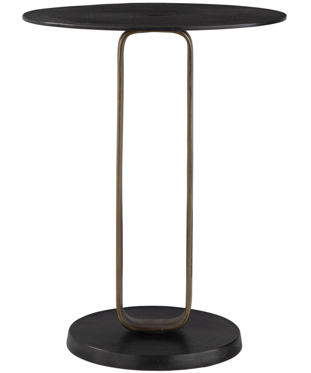 Aperture Brass Accent Table