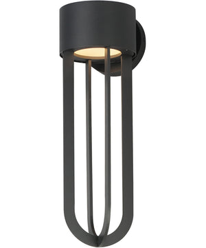 Quayside VX 18 inch Outdoor LED Wall Sconce Black