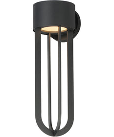 Quayside VX 18 inch Outdoor LED Wall Sconce Black