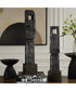 Cipher Black Wood Totems Set of 2
