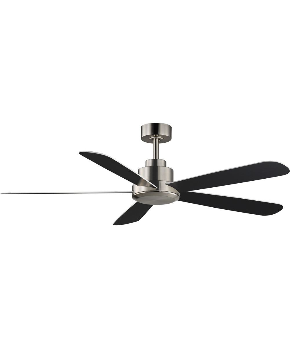 Daisies 60 inch 5-Blade Fan w LED Satin Nickel