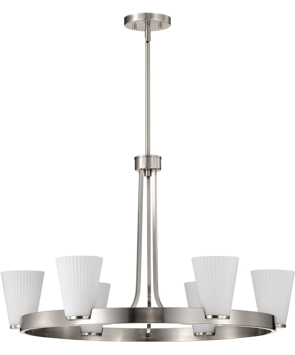 Royale 5-Light Chandelier Brushed Nickel