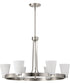 Royale 5-Light Chandelier Brushed Nickel