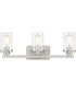 Jedrek 3 Light Vanity Brushed Nickel