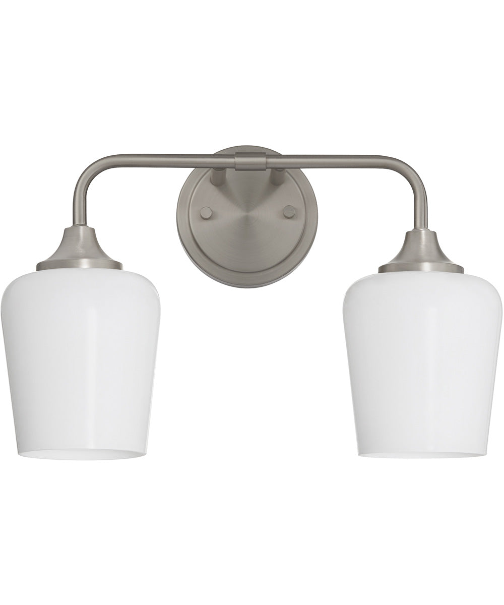 Raymond Wall Mount Light Fixture Satin Nickel