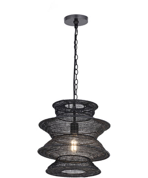 Krabi 1-Light Pendant Black