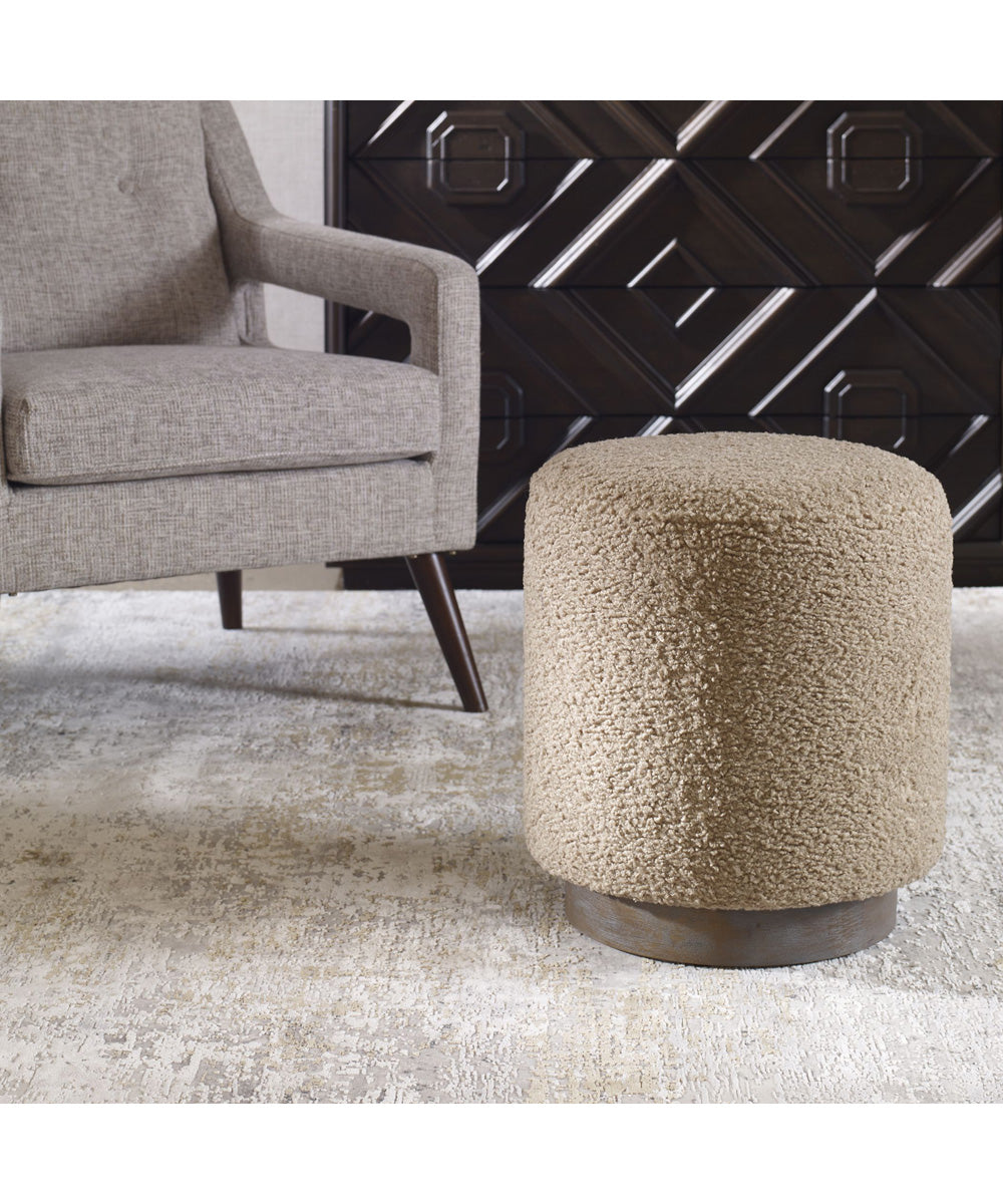 Avila Latte Round Ottoman