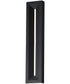 Fosso 24 inch LED Outdoor Wall Sconce - 5cct Black
