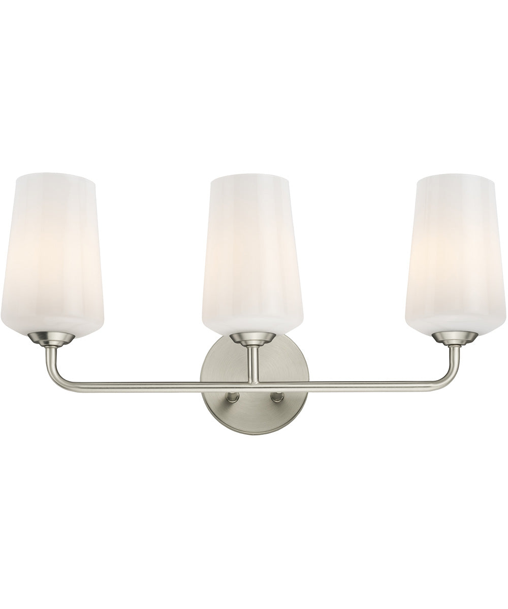Celino 3-Light Bath & Vanity Brushed Nickel