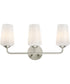 Celino 3-Light Bath & Vanity Brushed Nickel