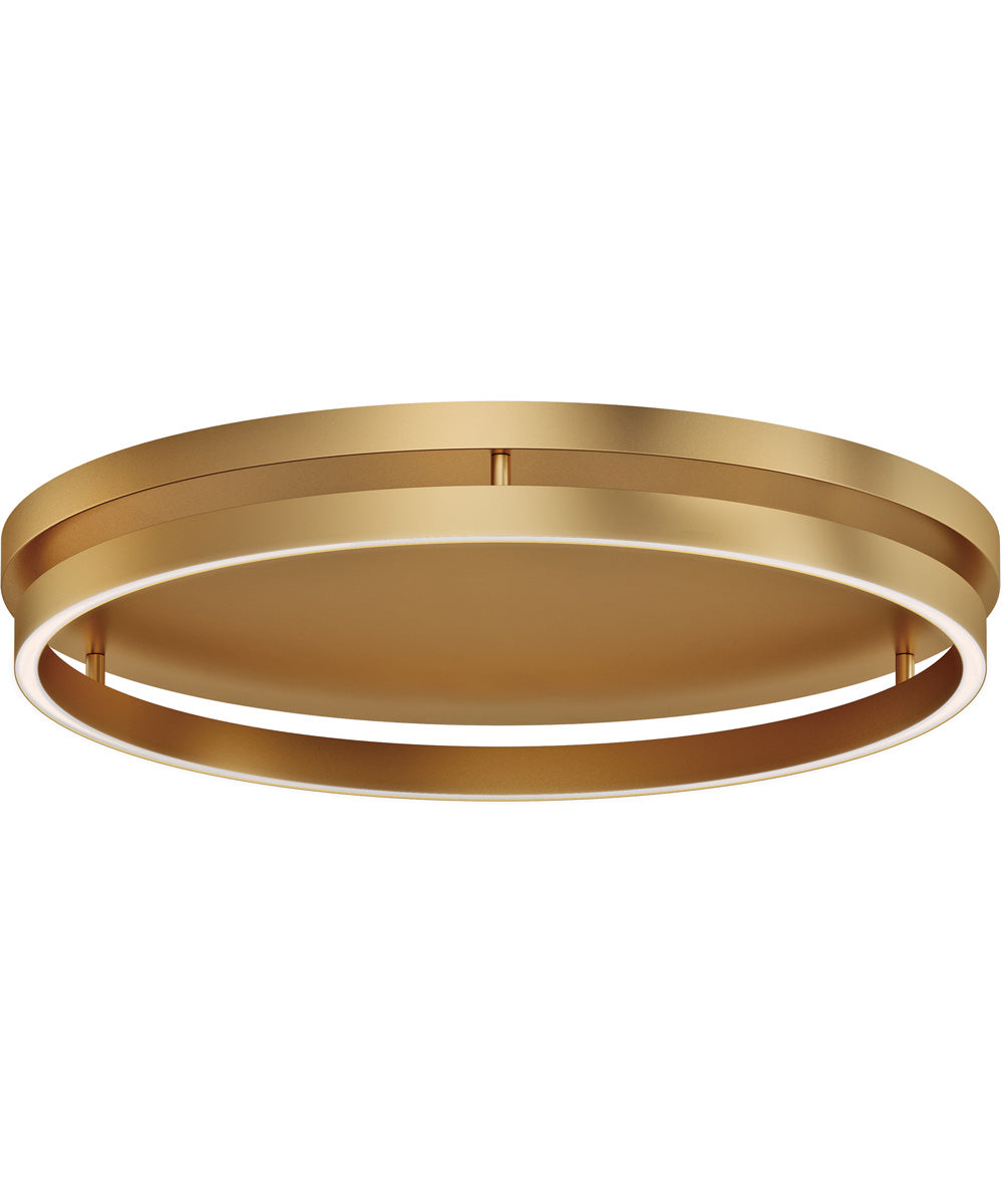 Groove 24 inch Flush Mount - 5CCT Select Gold