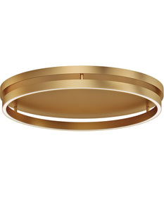 Groove 24 inch Flush Mount - 5CCT Select Gold