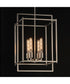 Gridline Large Pendant Satin Nickel