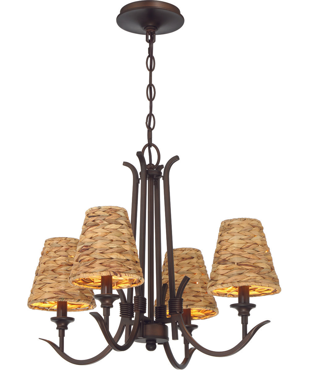 Kokomo 4-Light Lighting Aged Bronze Brushed