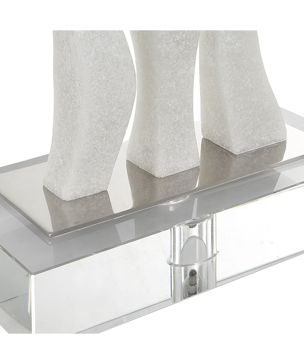 Gale White Marble Sculpture