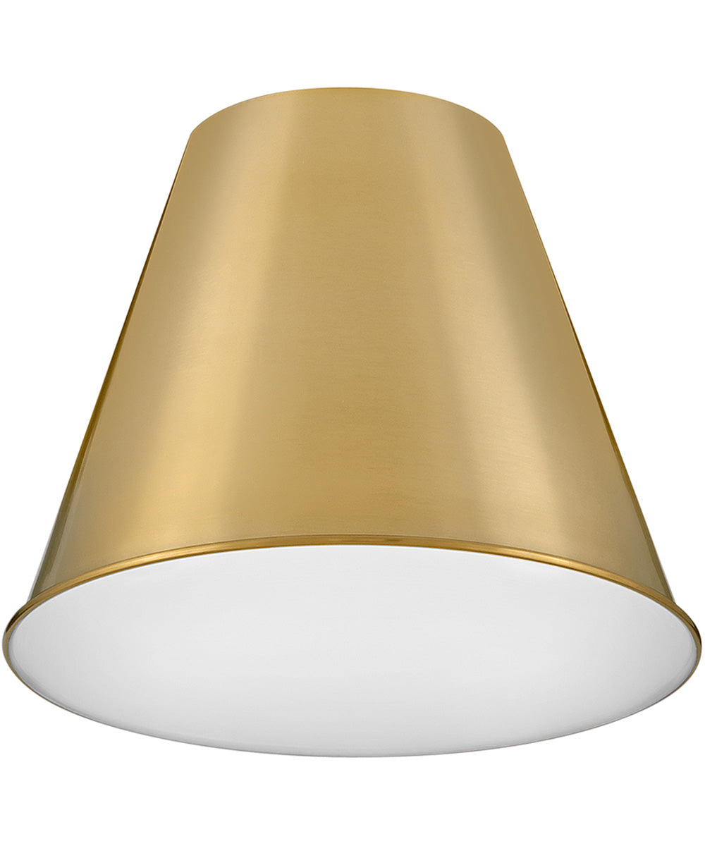 Blake 1-Light Medium Pendant in Lacquered Brass