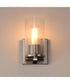 Livingston 1-Light Sconce Satin Nickel