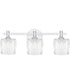 Spade Large 3-light Bath Light Polished Chrome