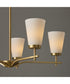 Drake 5-Light Chandelier Aged Brass