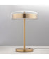 Voto LED Table Lamp Natural Aged Brass