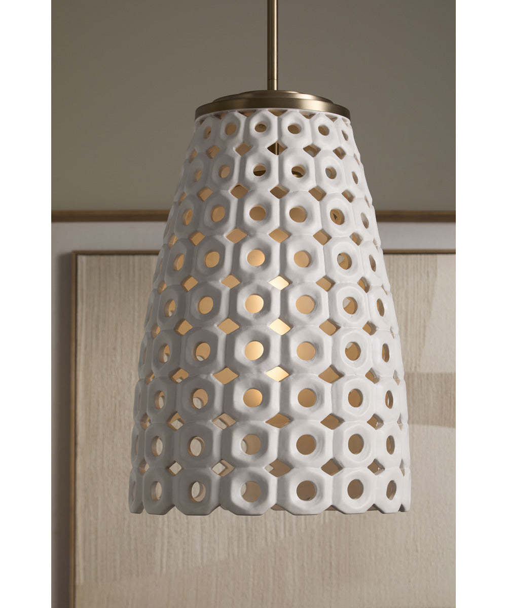 Varro Pendant Aged Brass