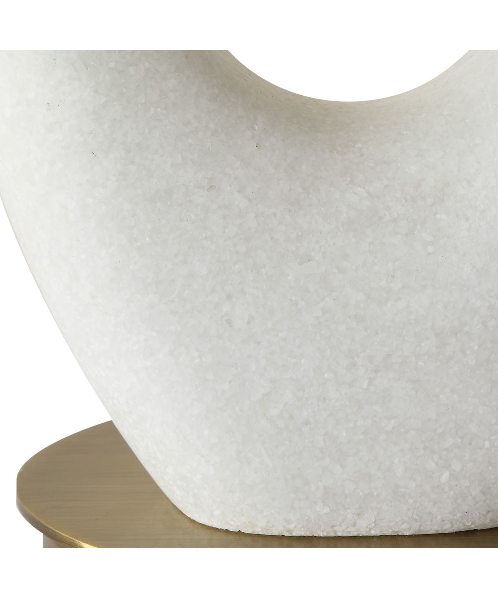 Promenade White Table Lamp