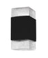 Saxton Small Outdoor Wall Light  Coastal Armour Aluminum Matte Black