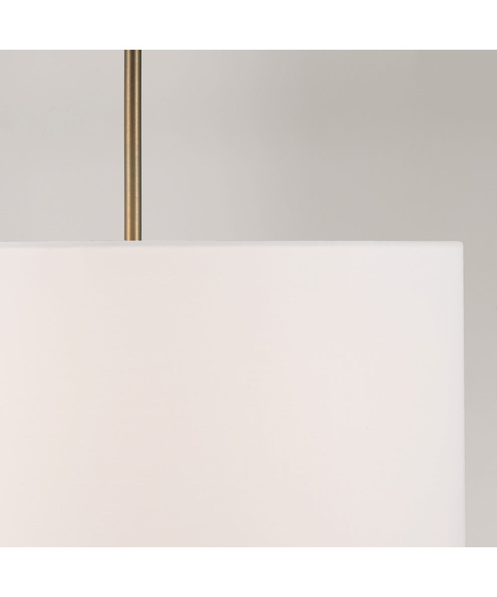 Alan 3-Light Pendant Aged Brass