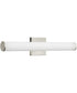 Phase 6.2 24 in. 5CCT Integrated LED Linear Vanity Light Brushed Nickel