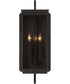 Irving 3-Light Outdoor Lighting Textured Black