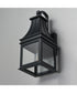 Bramwell VX Single Outdoor Wall Sconce Black Patina