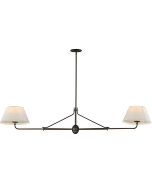 Dunbridge 2-Light Pendant Antique Bronze
