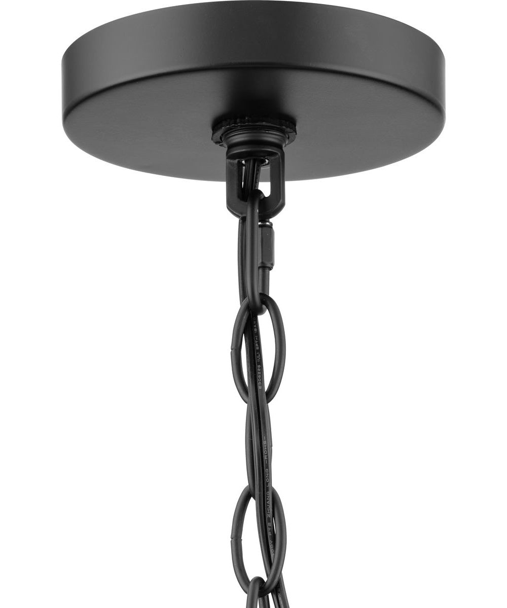 Tanner 5-Light Chandelier Matte Black