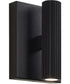 Ian 2-Light Sconce Matte Black