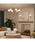 Rigsby 6-Light Medium Chandelier Brushed Gold