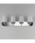 Durham 4-Light Strip Bath Vanity Polished Chrome