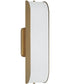 Marcell 1-Light Sconce Aged Brass