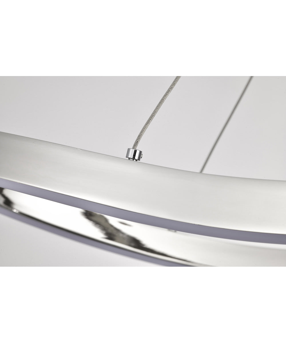 Sylas  Pendant Polished Nickel