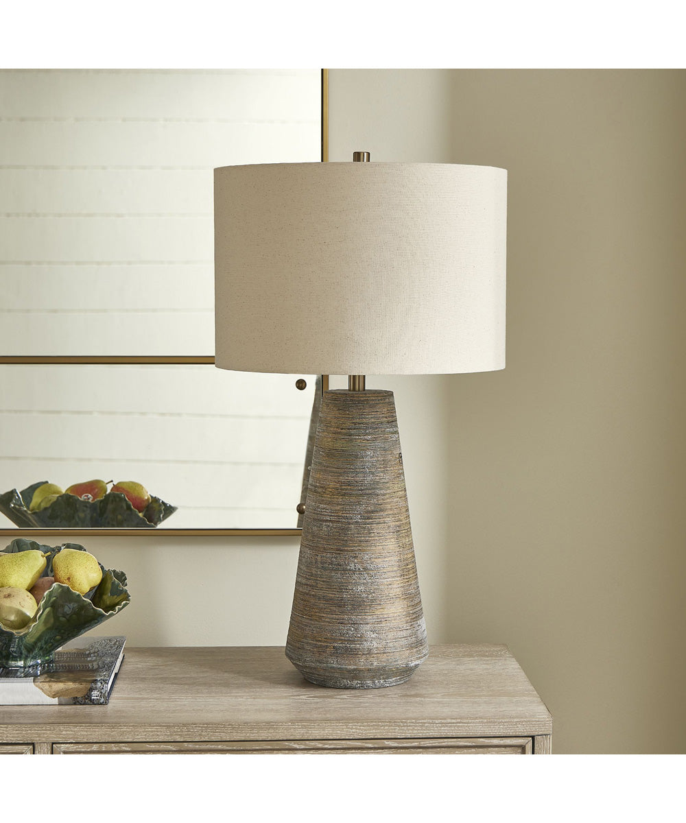 Mosier Rustic Beige Table Lamp