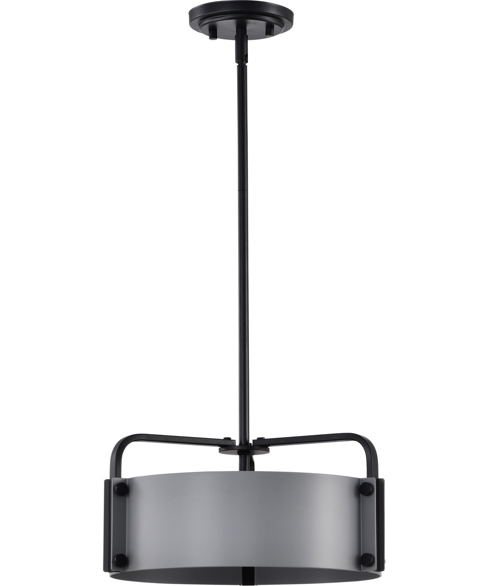 Altos 3-Light Pendant Matte Gray