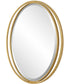 Rhodes Gold Oval Mirror
