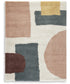 Flynnwick Medium Rug Cream/Pink/Gray